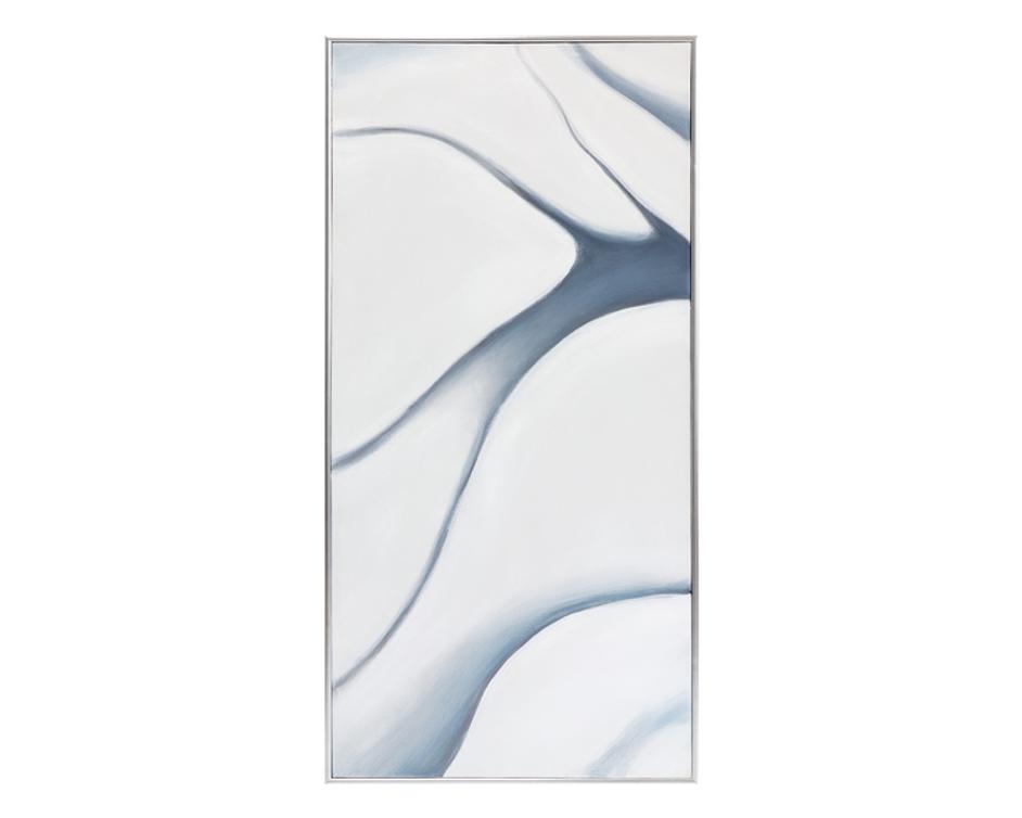 MEDITATION (SET OF 3) - 30" X 60" - SILVER FLOATER FRAME by Sunpan