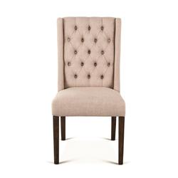 Lara Collection Lara Dining Chair, Weathered Teak by Home Trends & Design