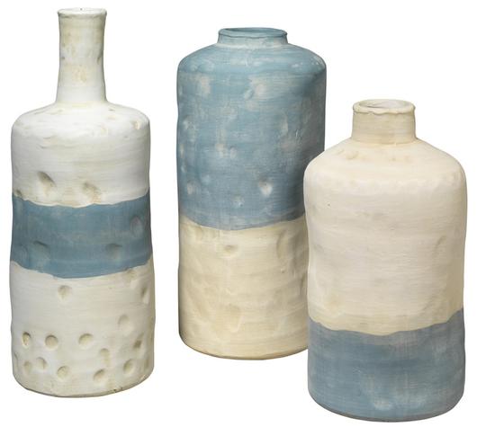 Sedona Ceramic Decorative Vessels (Set of 3) by Jamie Young