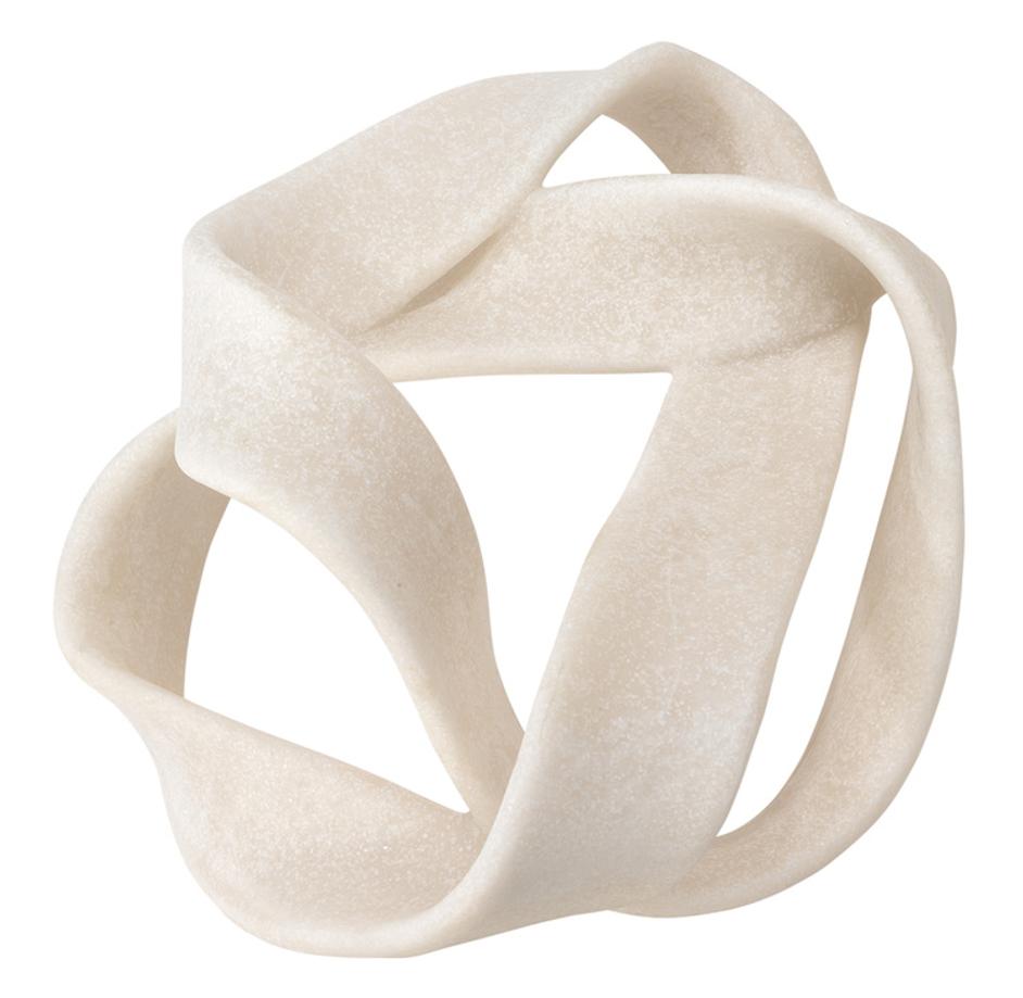 Tangled Resin Decorative Table Object, Off-White by Jamie Young