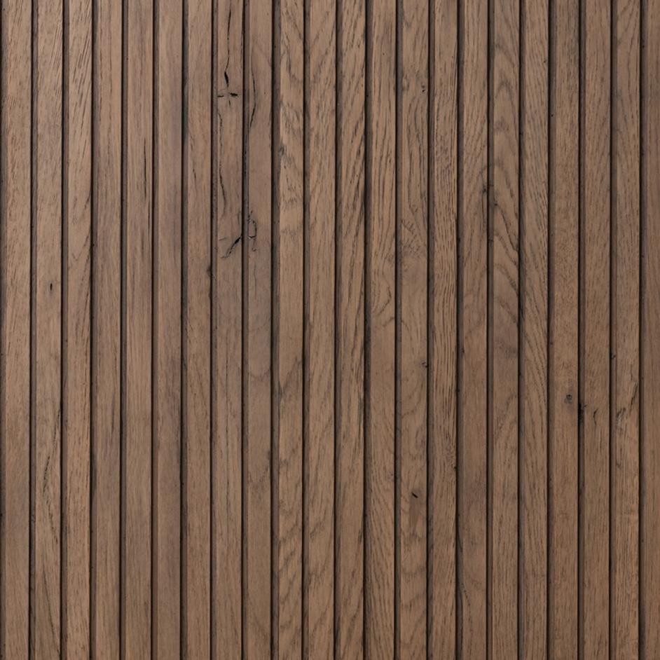 Leo Queen Bed in Rustic Grey by FOUR HANDS