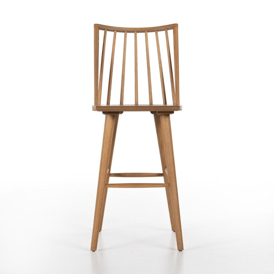 Lewis Windsor Bar + Counter Stool by Four Hands
