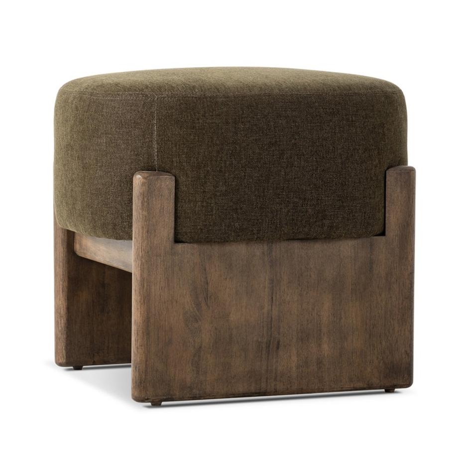 Kirby Accent Stool - Sutton Olive by Four Hands