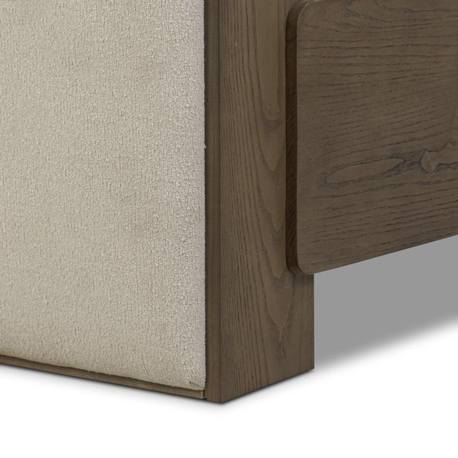 Sloane King Bed - Crypton Wayfarer Snow by Four Hands