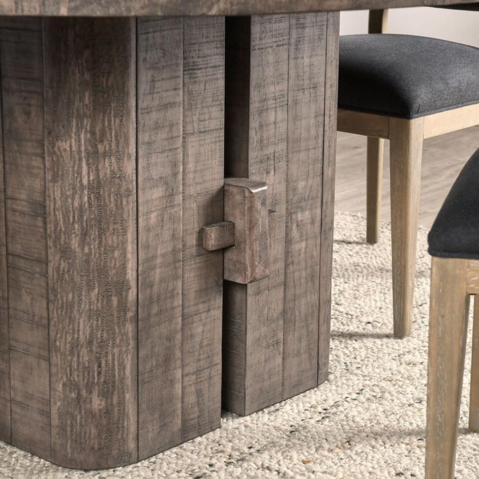 Rosemount Reclaimed Pine 60" Round Dining Table by Classic Home