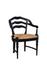 Black Maverick Arm Chair by Furniture Classics