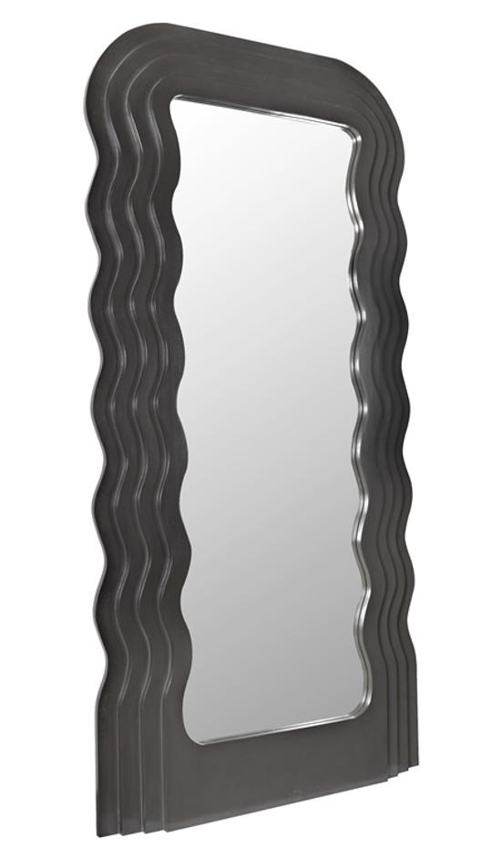 Atticus Mahogany Pale-Finish Mirror by Noir Furniture