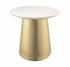 Bleeker Marble Side Table by tov furniture