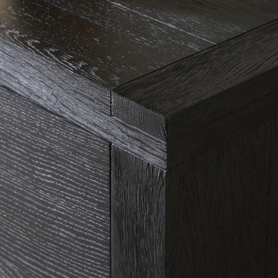 Warby 6 Drawer Dresser In Worn Black Oak by Four Hands