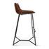 Essex Stanley Counter Chair, Hand Washed Chestnut by Home Trends & Design