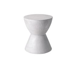 LOGAN END TABLE - WHITE by Sunpan
