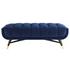 Scholar 47.5" Performance Velvet Bench In Midnight Blue by Modway Furniture