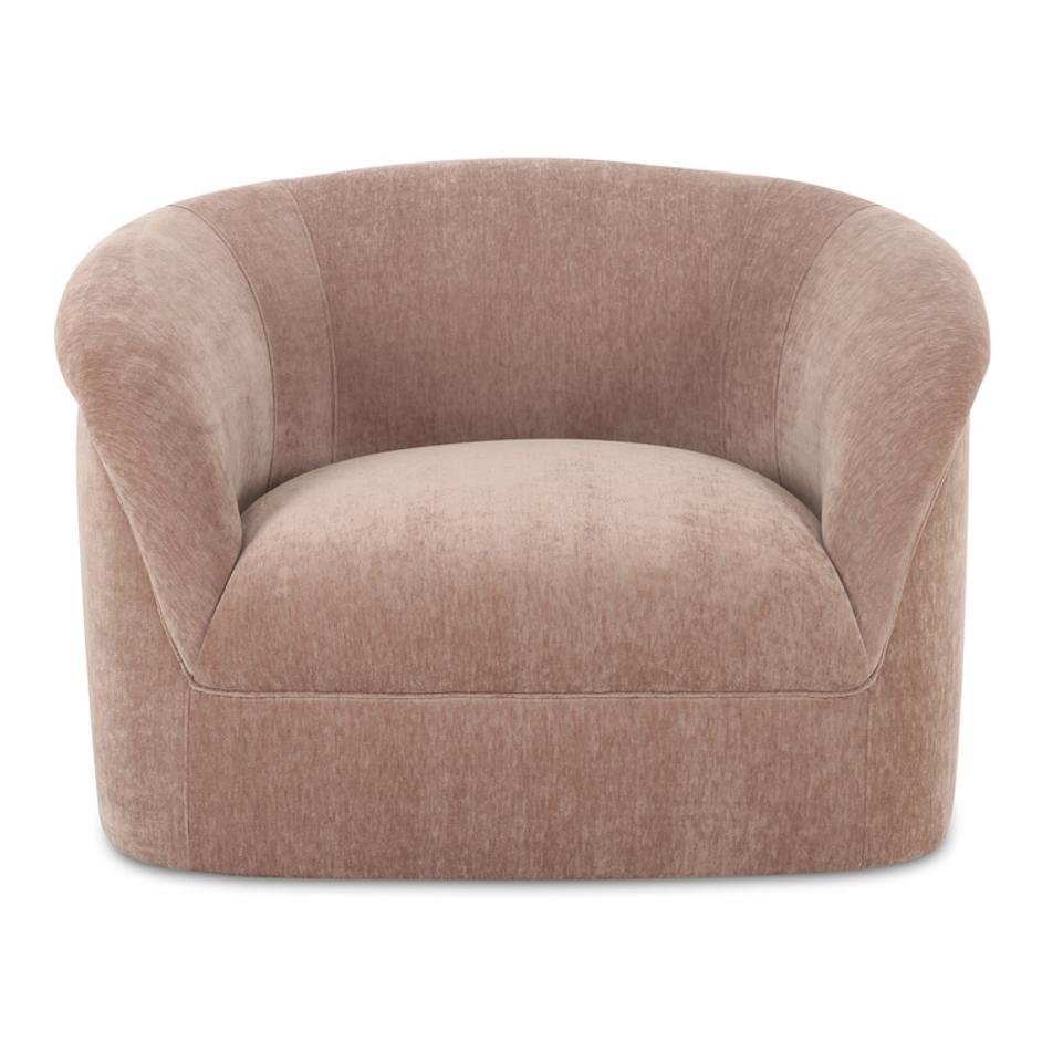 Thora Lounge Chair Blush by Moes Home