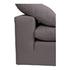 CLAY SLIPPER CHAIR LIVESMART FABRIC LIGHT GREY by Moes Home