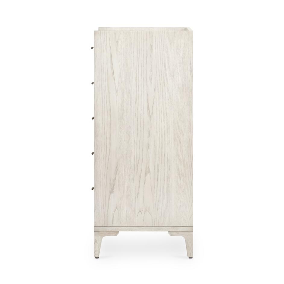 Viggo Tall Dresser In Vintage White Oak by FOUR HANDS
