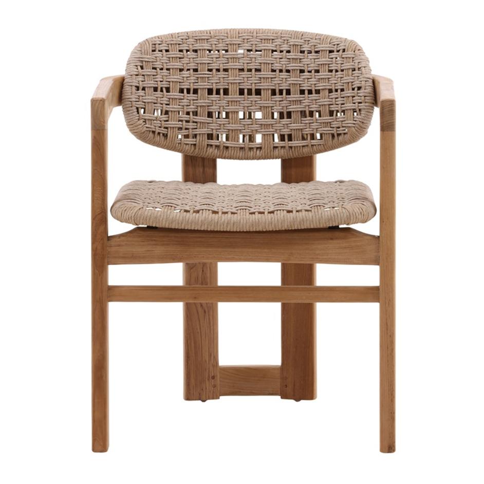 Milan Outdoor Dining Chair by Curated Collections