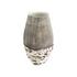 Calypso Vase | Off White | Brown - Small by Cyan Design