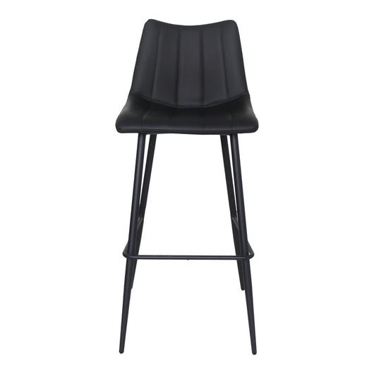 ALIBI BARSTOOL MATTE BLACK by Moes Home