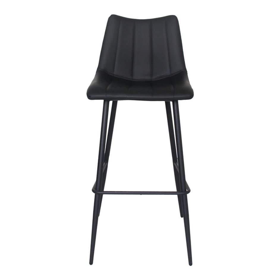 ALIBI BARSTOOL MATTE BLACK by Moes Home
