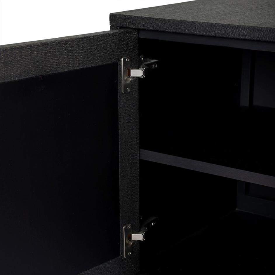 Cressida Sideboard - Black Linen by Four Hands