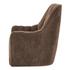 Bowie Swivel Chair Cool Brown by Moes Home