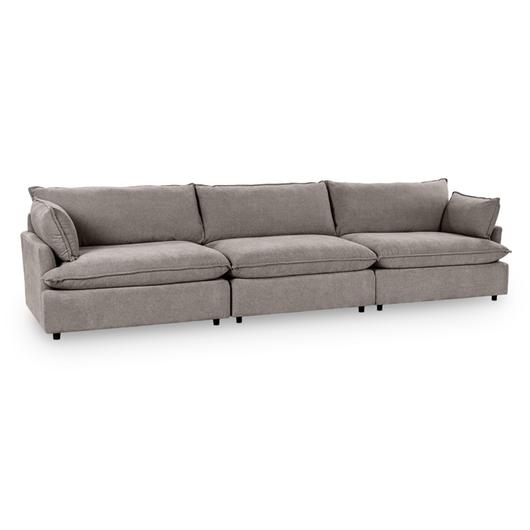 Caplan Upholstered 3pc Modular Sectional Elite by Classic Home