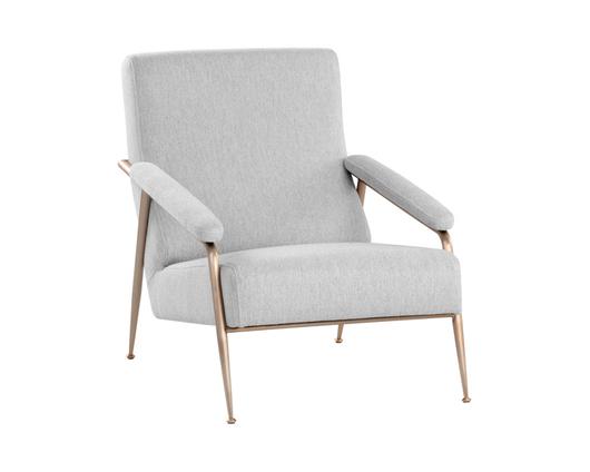 TUTTI LOUNGE CHAIR - SAN REMO WINTER CLOUD by Sunpan