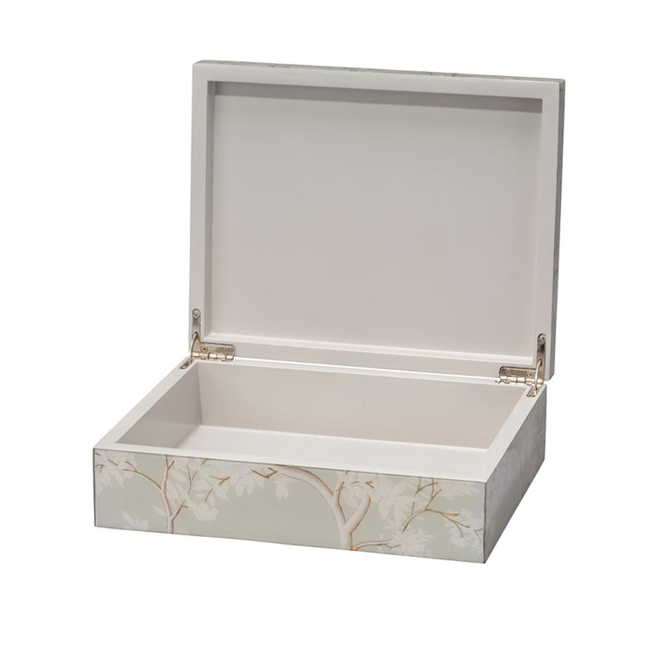 Garland Decorative Box, Dove by Jamie Young