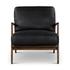 Carmelo Leather Accent Chair by Urbia Imports