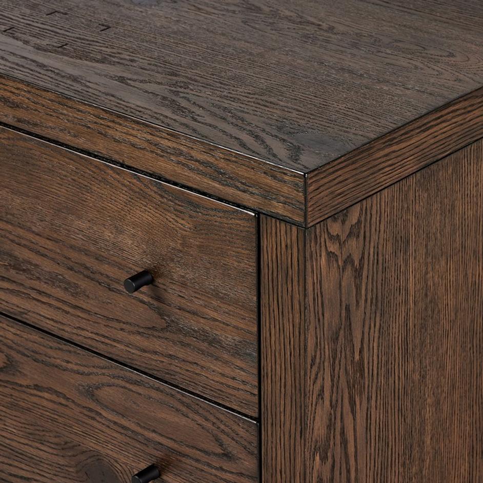 Torrington Charging Nightstand - Umber Oak by Four Hands