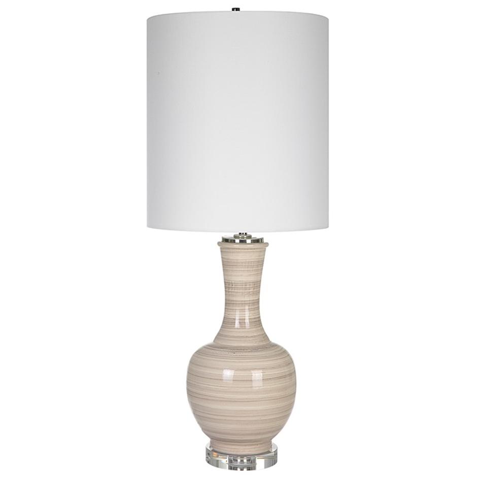 Chalice Striped Table Lamp by Uttermost