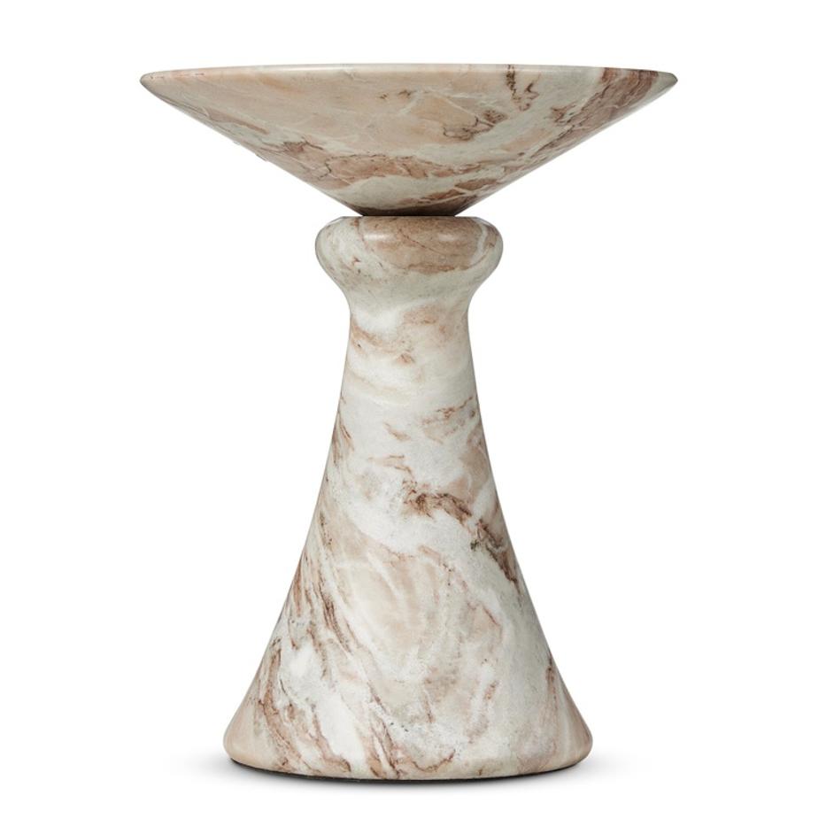 Connie End Table - Sawar Marble by Four Hands