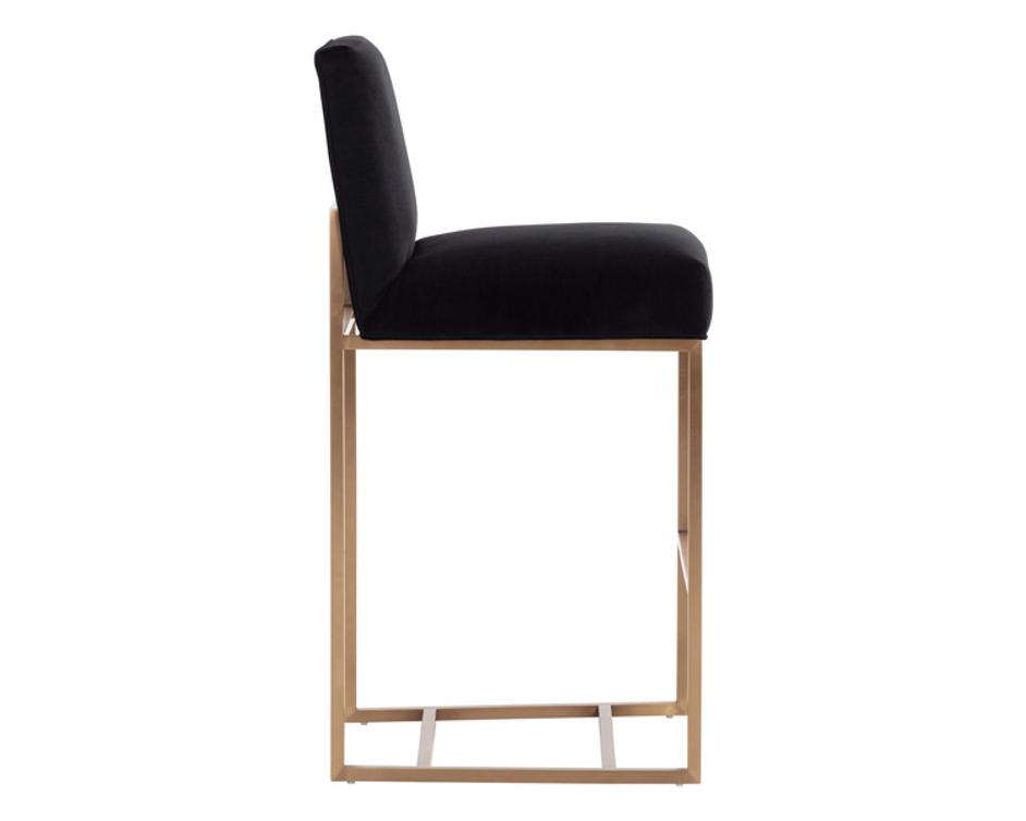 JOYCE BARSTOOL - CUBE BLACK by Sunpan