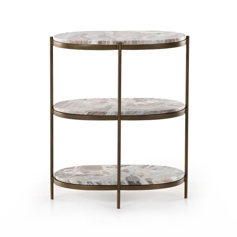 Felix Oval Nightstand - Canyon by Four Hands