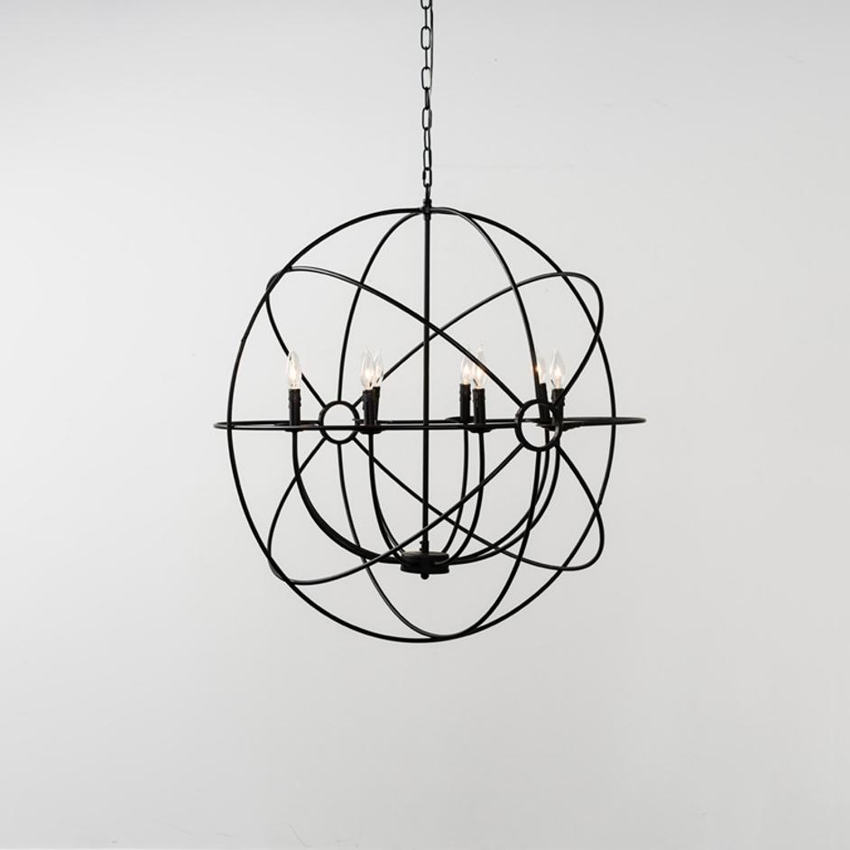 Derince Iron Chandelier Large by Classic Home