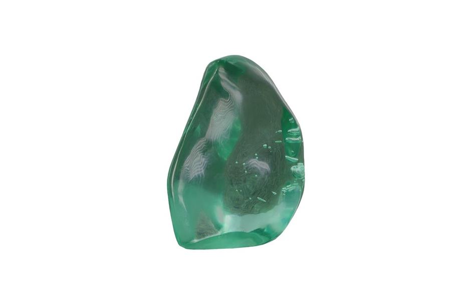 Polished Obsidian Stone, Smallall, Green by Phillips Collection
