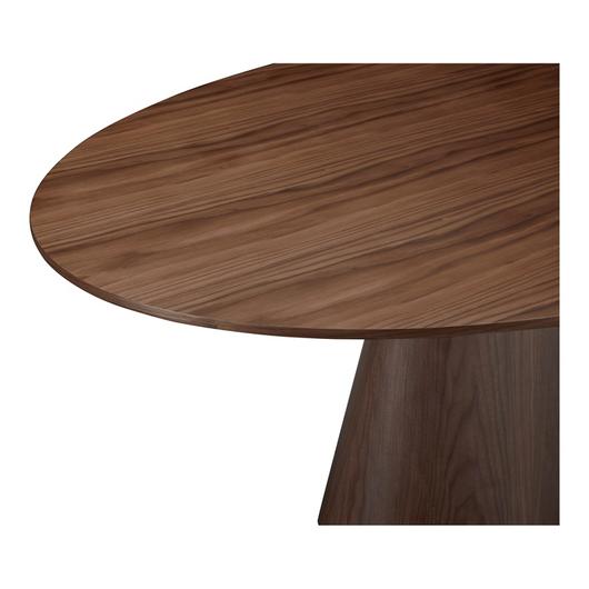 OTAGO OVAL DINING TABLE WALNUT by Moes Home
