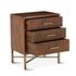Cosmopolitan Night Chest, Honey Brown by Home Trends & Design