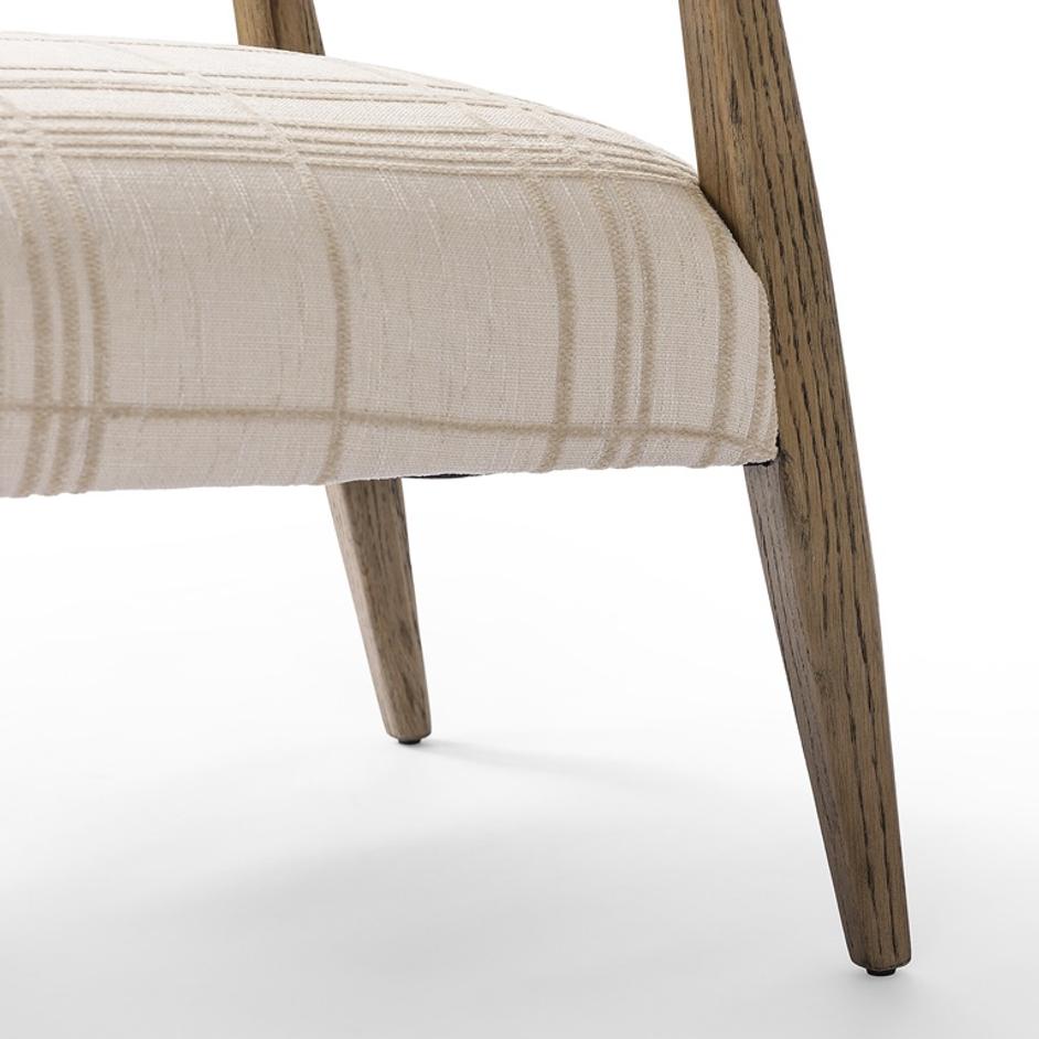 Tyler Armchair - Sheffield Ivory by Four Hands