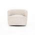Mila Swivel Chair In Brazos Dove by FOUR HANDS