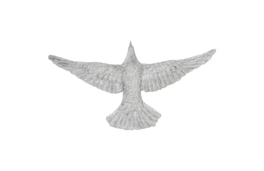 Dove Wall Art - A, Silver Leaf by PHILLIPS COLLECTION