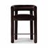 Tacova Counter Stool In Surrey Cocoa by FOUR HANDS