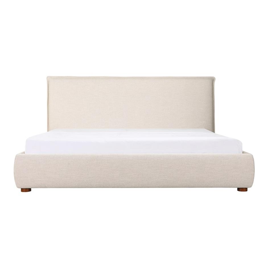 LUZON QUEEN BED WHEAT by Moes Home