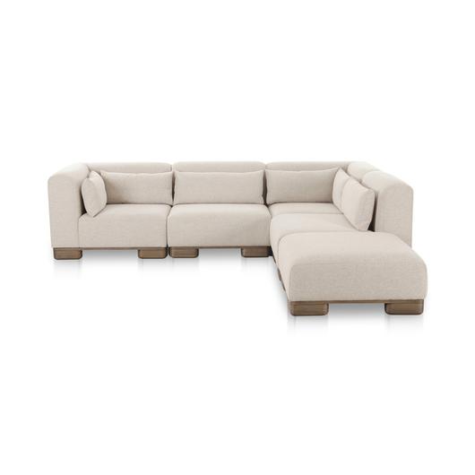 June Dream Modular Sectional Oatmeal by Moes Home