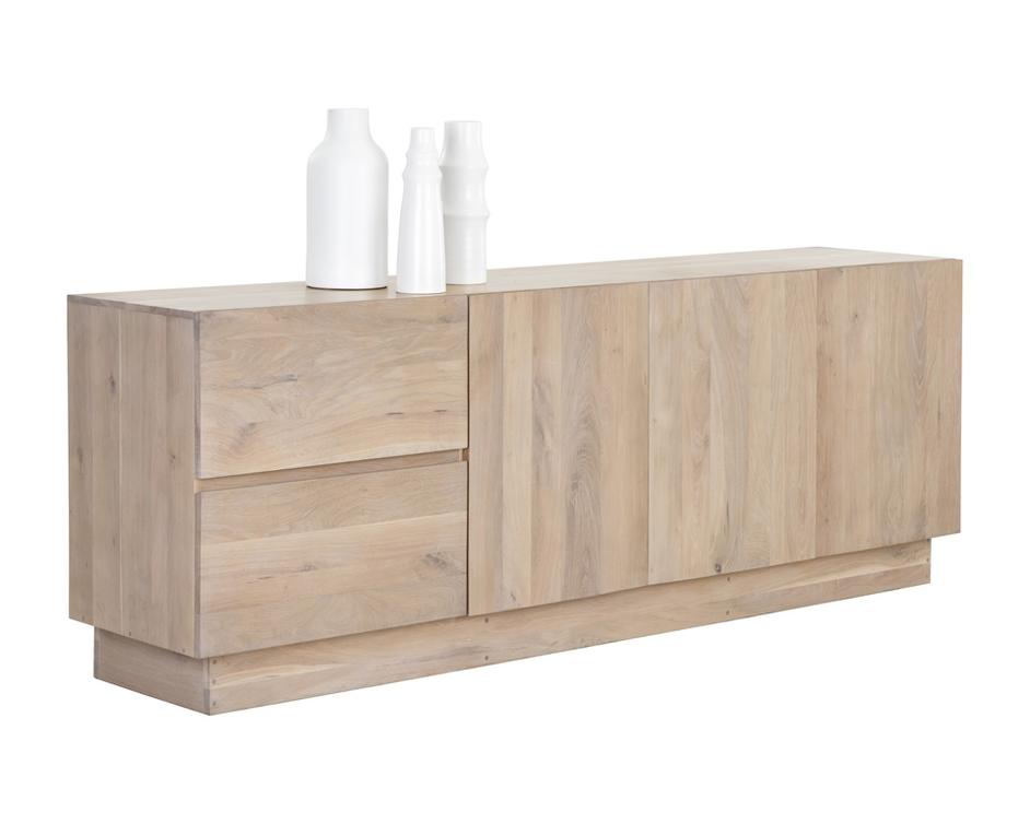 ELINA SIDEBOARD - LIGHT OAK by Sunpan