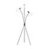 Ludwig Floor Lamp In Rust And Frosted Glass And Clear Cord by Four Hands