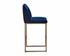 Nevin Counter Stool - Sapphire Blue by Sunpan