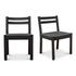 Finn Dining Chair Black–Set Of Two by Moes Home