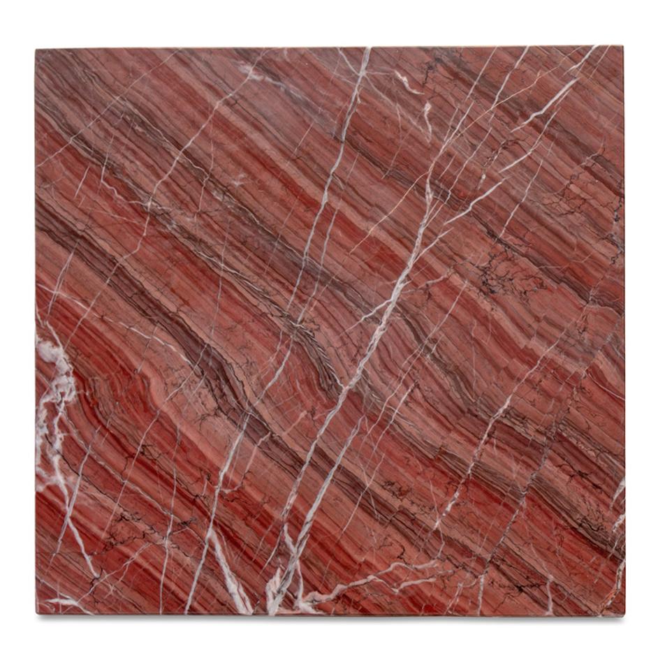 Blair Accent Table Rosso Levanto Marble by Moes Home