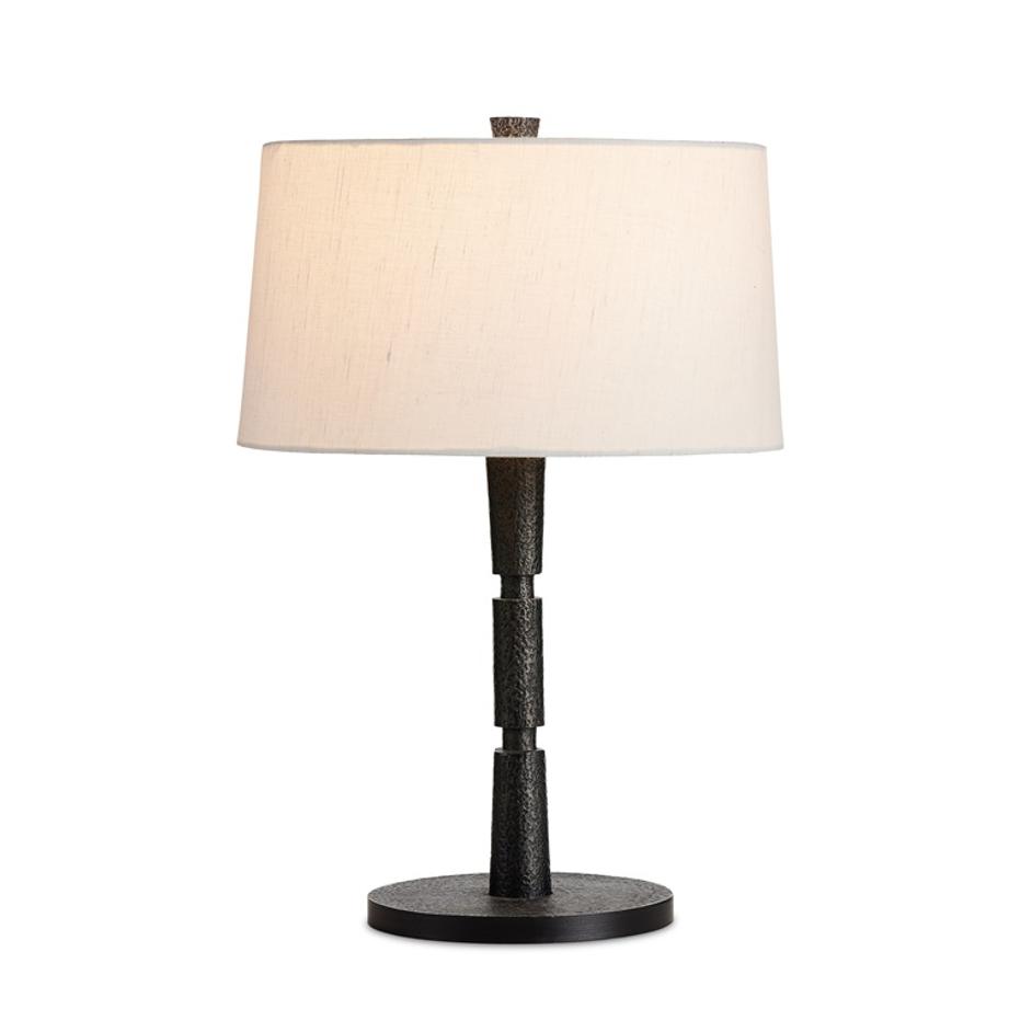 Fernando Table Lamp in Forged Black by FOUR HANDS